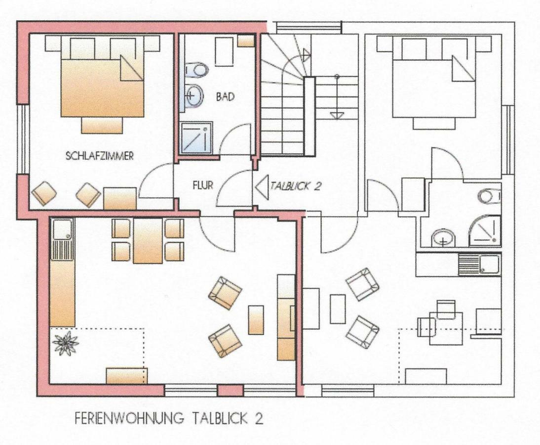 Haus Talblick Apartment Valwig